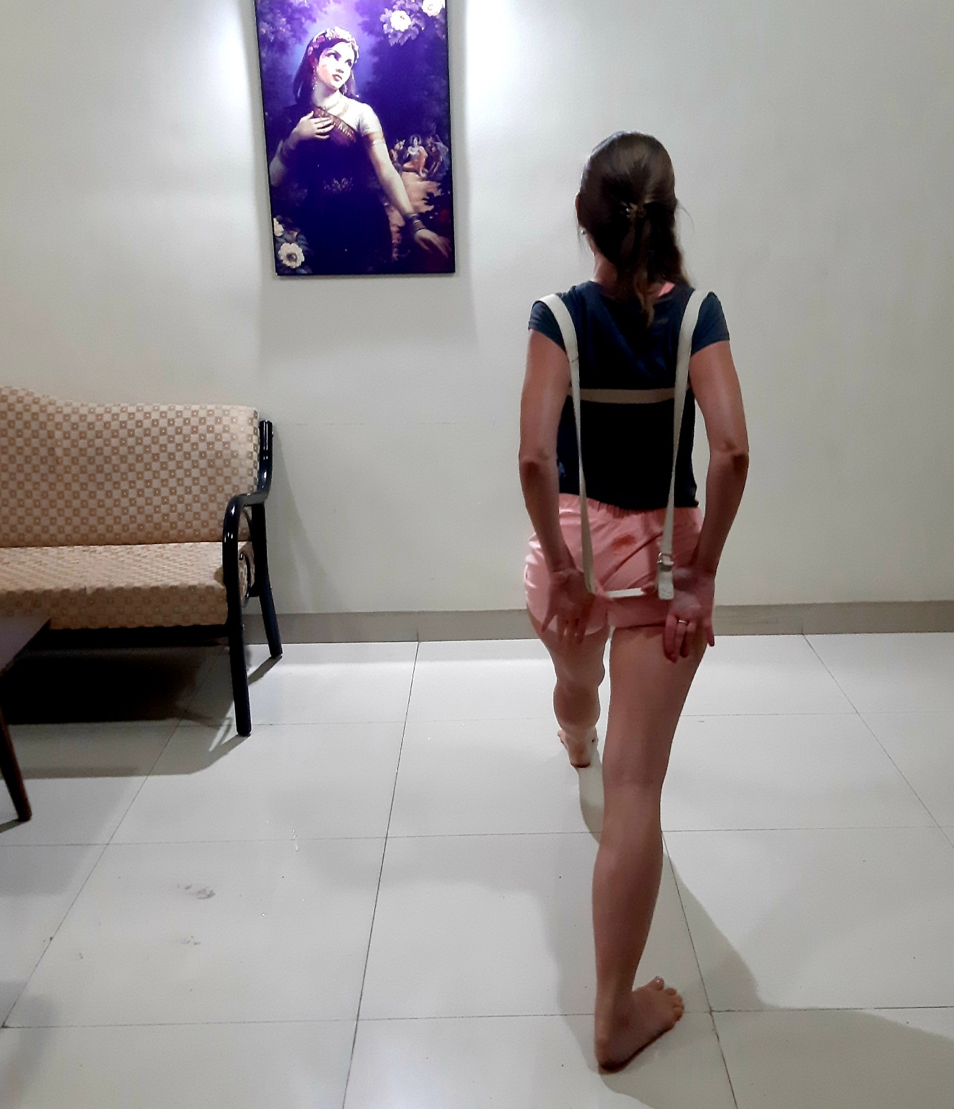 Pásek Iyengar preparation